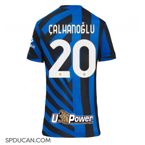 Zenski Nogometni Dres Inter Milan Hakan Calhanoglu #20 Domaci 2024-25 Kratak Rukav